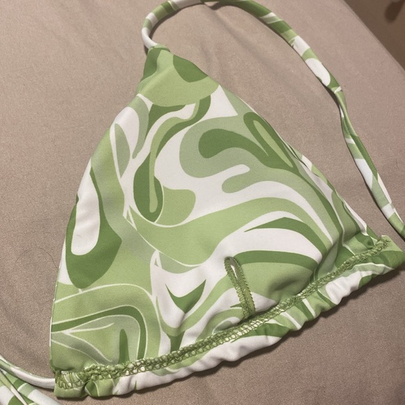 Green Swirl Bikini Set - Picture 5 of 5